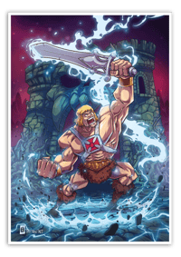 Image 1 of He-Man - A3 Poster Print