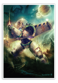 Image 1 of Buzz Lightyear - A3 Poster Print