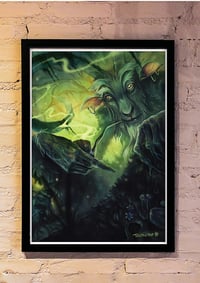 Image 2 of Mystic Goat - Original Character - A3 Poster Print