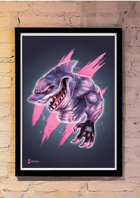 Image 2 of Streex - Street Sharks - A3 Poster Print
