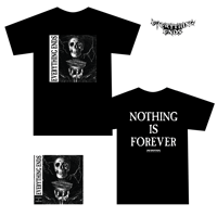 Image 2 of EVERYTHING ENDS 'NOTHING IS FOREVER' preorder package LP + SHIRT
