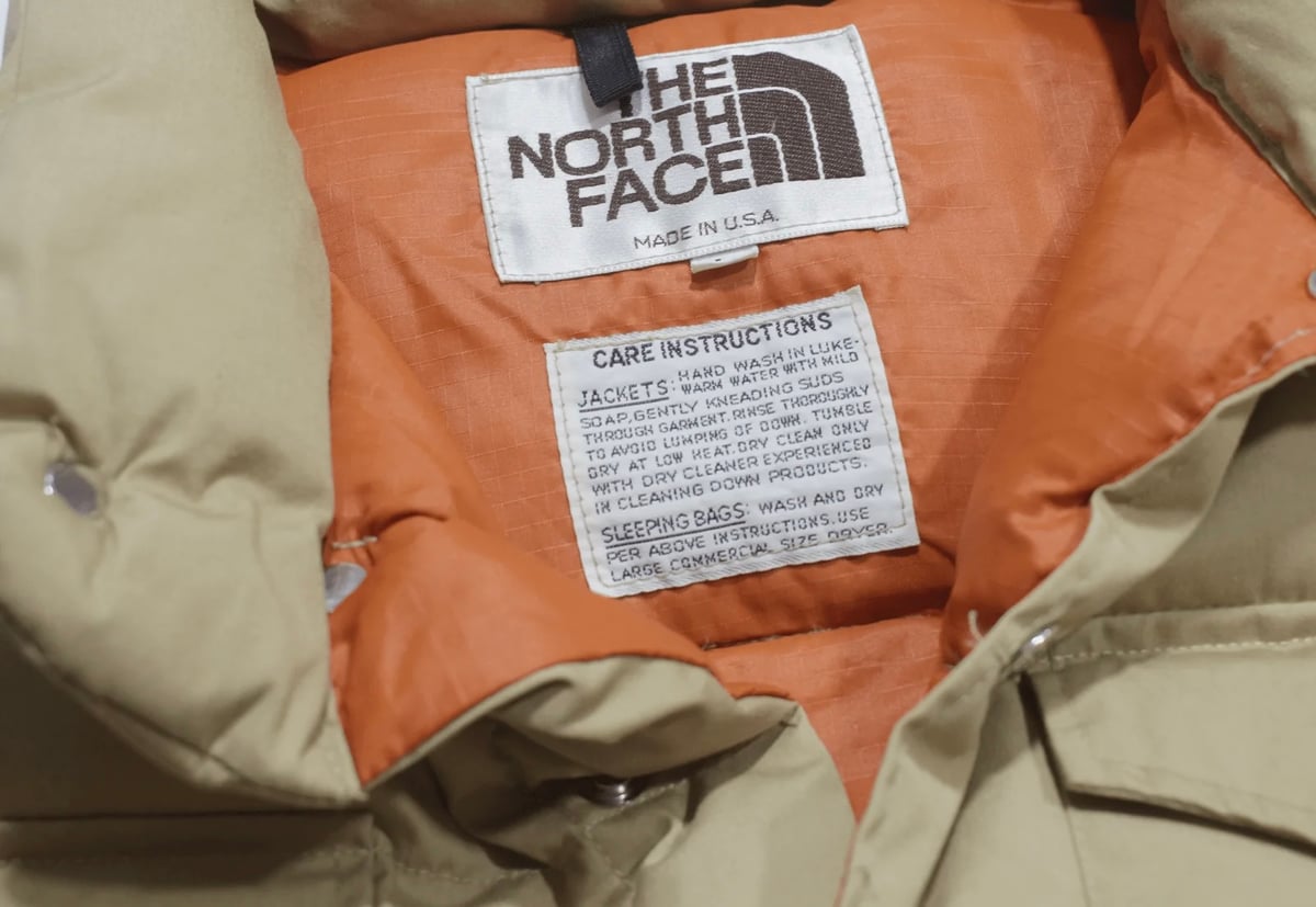 Vintage 80s The North Face Brown Label Down Vest - Tan | WAY