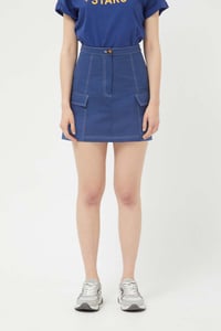 Image 1 of Minifalda color azul