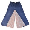Blue / Pink Repurposed Super Baggy Fitting Pants 32"