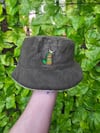 Slug and slime reversible bucket hat 