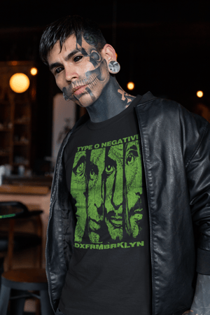 Image of Type O Negative Faces T-Shirt