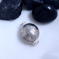 Image 1 of Tuatara Vintage Coin Locket  *Made To Order*