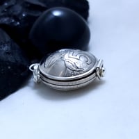 Image 4 of Tuatara Vintage Coin Locket  *Made To Order*