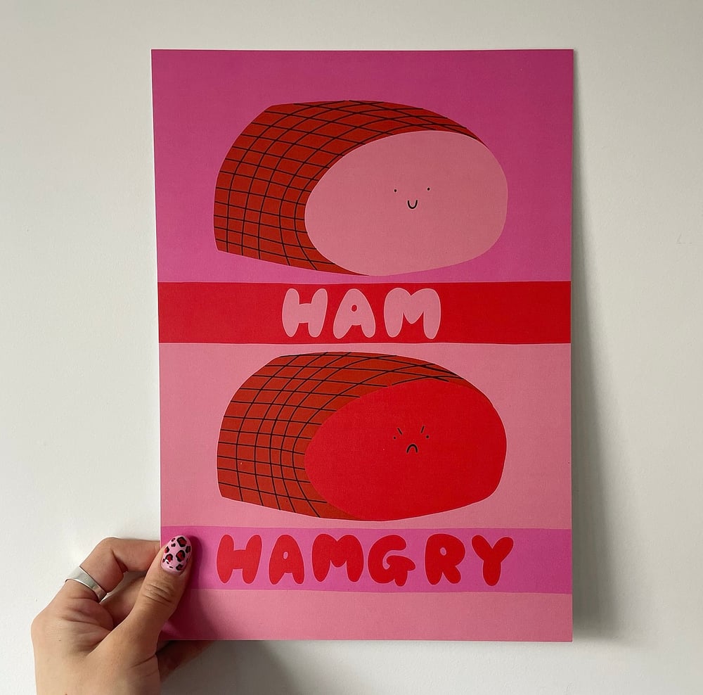 Image of Hamgry Print