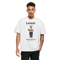 Image 1 of T-shirt Loveur blanc 