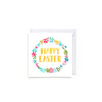 Image 1 of Easter Wreath Card