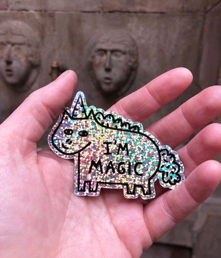 Image of Magic Glitter Sticker