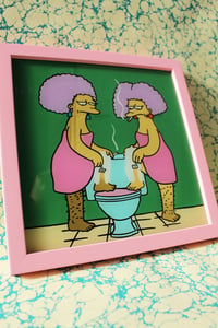 Image 1 of PATTY & SELMA (pink frame)