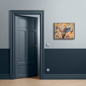 Image of 1955 Swedish Abstract IB TOLLBERG.