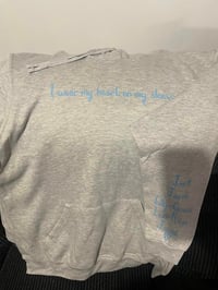 Image 3 of "I Wear My Heart On My Sleeve" Hoodies