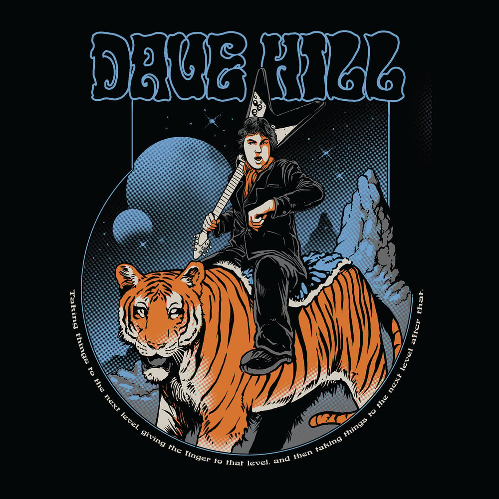 Dave Hill Tiger Shirt by artist Steven Yoyada