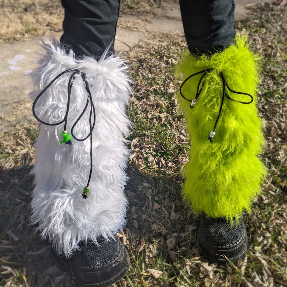 Image of Monster Fuzzy Legwarmers