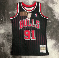 Image 5 of Championship Pack-97-98 Chicago Bulls-Black Pinstripe