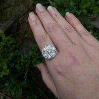 Image 1 of Made to order daisy wheel ring