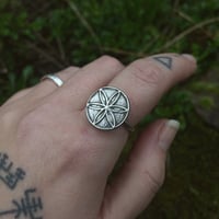 Image 2 of Made to order daisy wheel ring
