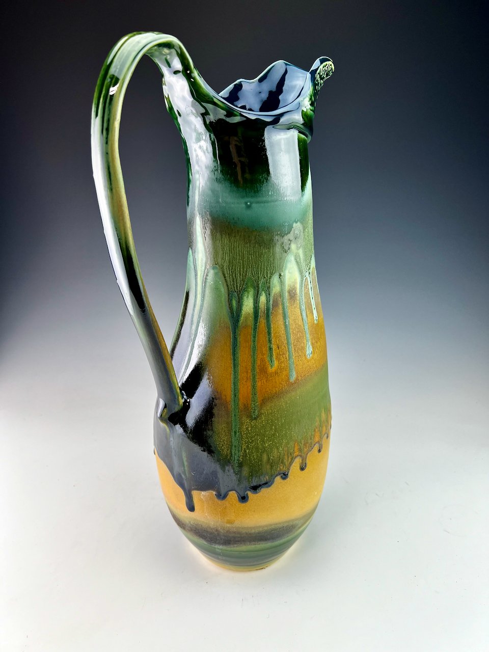 Image of Tall Pitcher with Textured Spout (SHW)