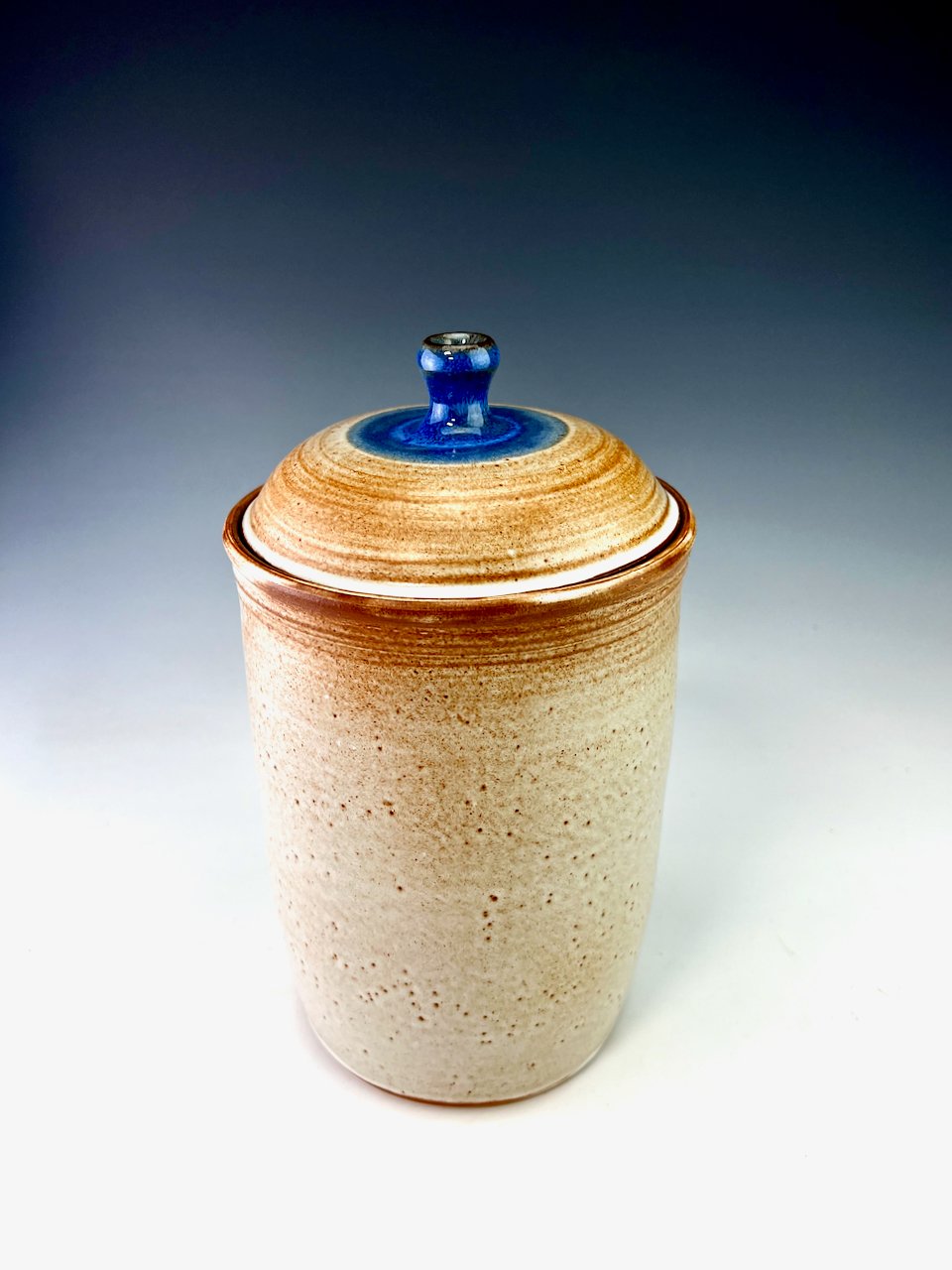 Image of Large lidded canister (WBSM/BS)