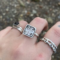 Image 1 of Made to order medieval tile ring