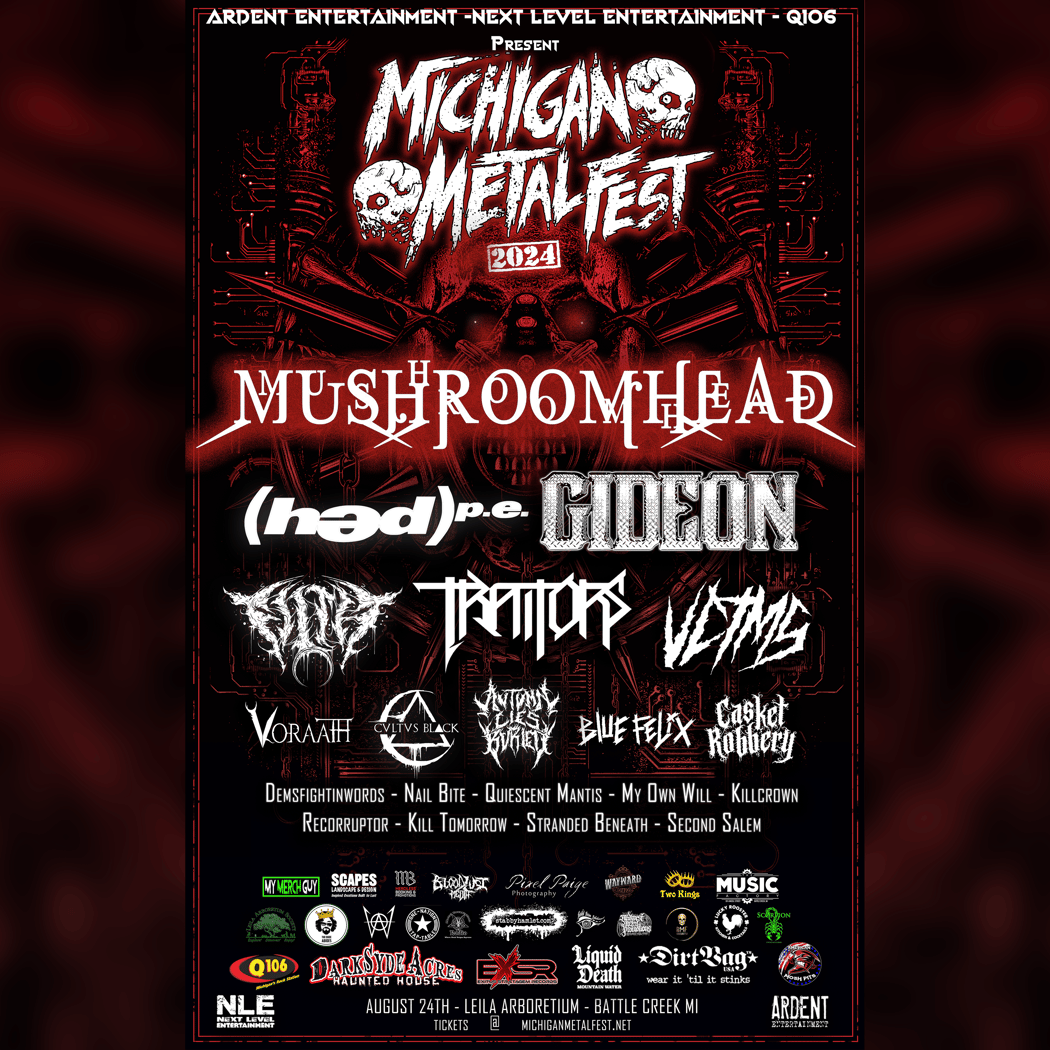 Michigan Metal Fest 2024 Tickets! Michigan Metal Fest Store