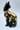 Gold Leafed Upright Cats