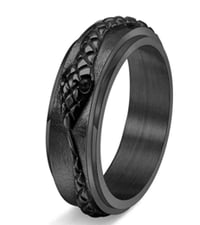 Image 2 of "Black Snake" with zirconia