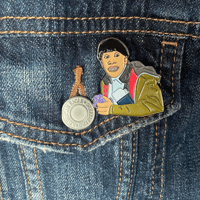 Image 2 of Red Dwarf Duane Dibbley Enamel Pin