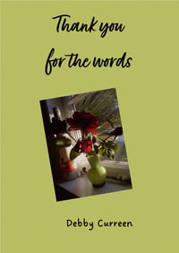 Thank you for the words