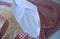 Image of Bolsa Tote bag vichy rojo
