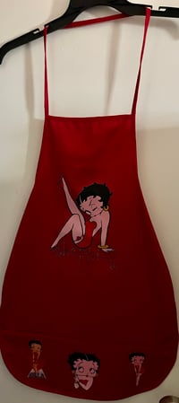 Image 1 of RED BETTY BOOP APRON 