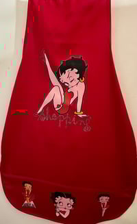 Image 2 of RED BETTY BOOP APRON 