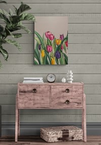 Image 5 of "Tulips' Canvas print