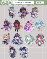 Image 2 of Genshin Impact Charms: Volume 2