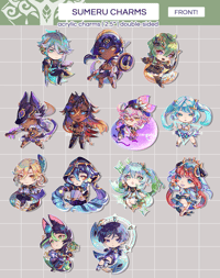 Image 1 of Genshin Impact Charms: Volume 2
