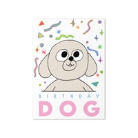 Image 1 of Birthday Dog - Greeting card