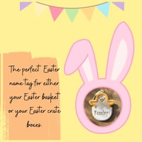 Image 3 of Easter Chick Gift Personalised Gift Tags