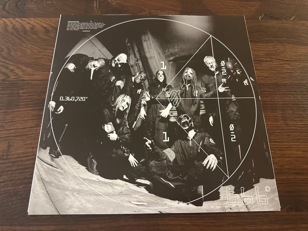 Slipknot - Iowa Clear Vinyl Edition