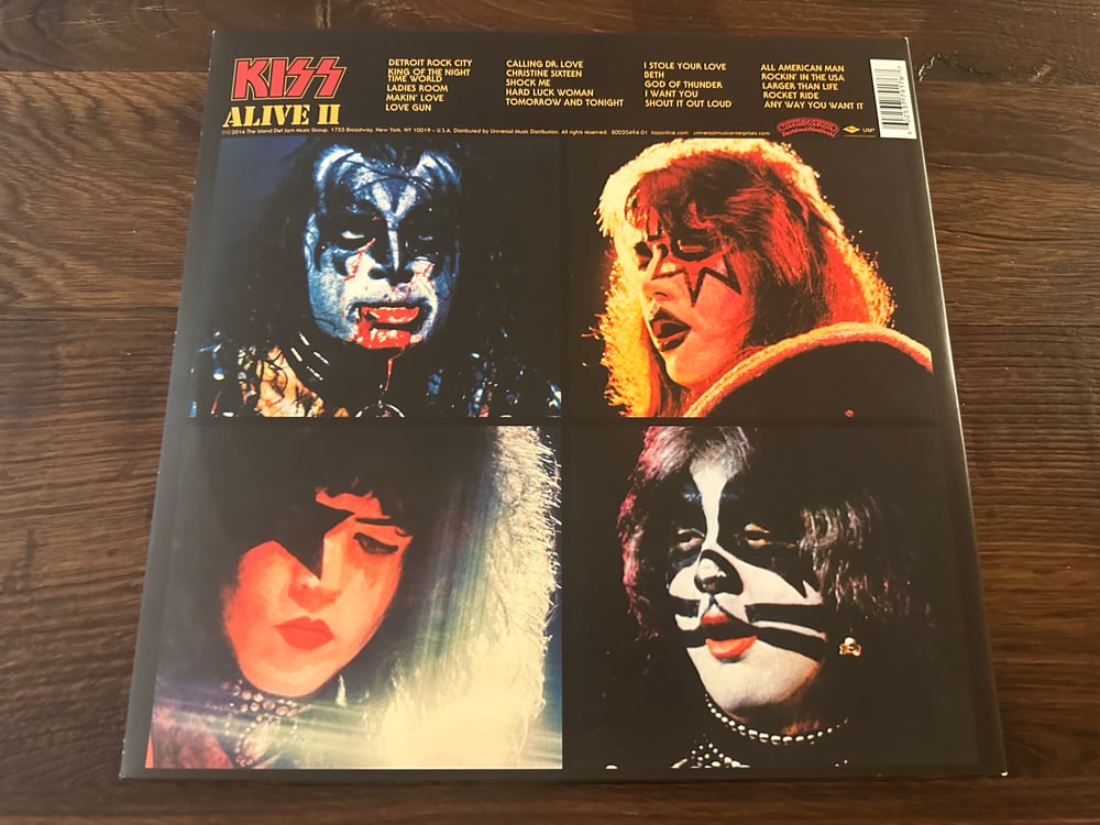 Kiss – Alive II Vinyl