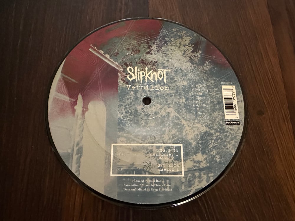 SLipknoT, Vermillion, 7"" Picture Disc Vinyl