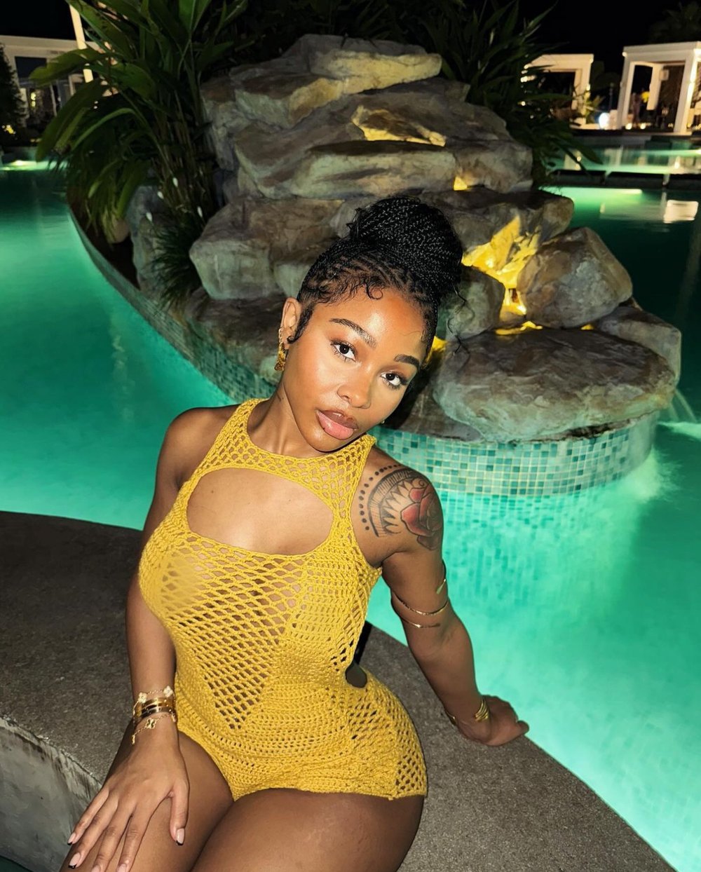 Jamrock Crochet Romper 