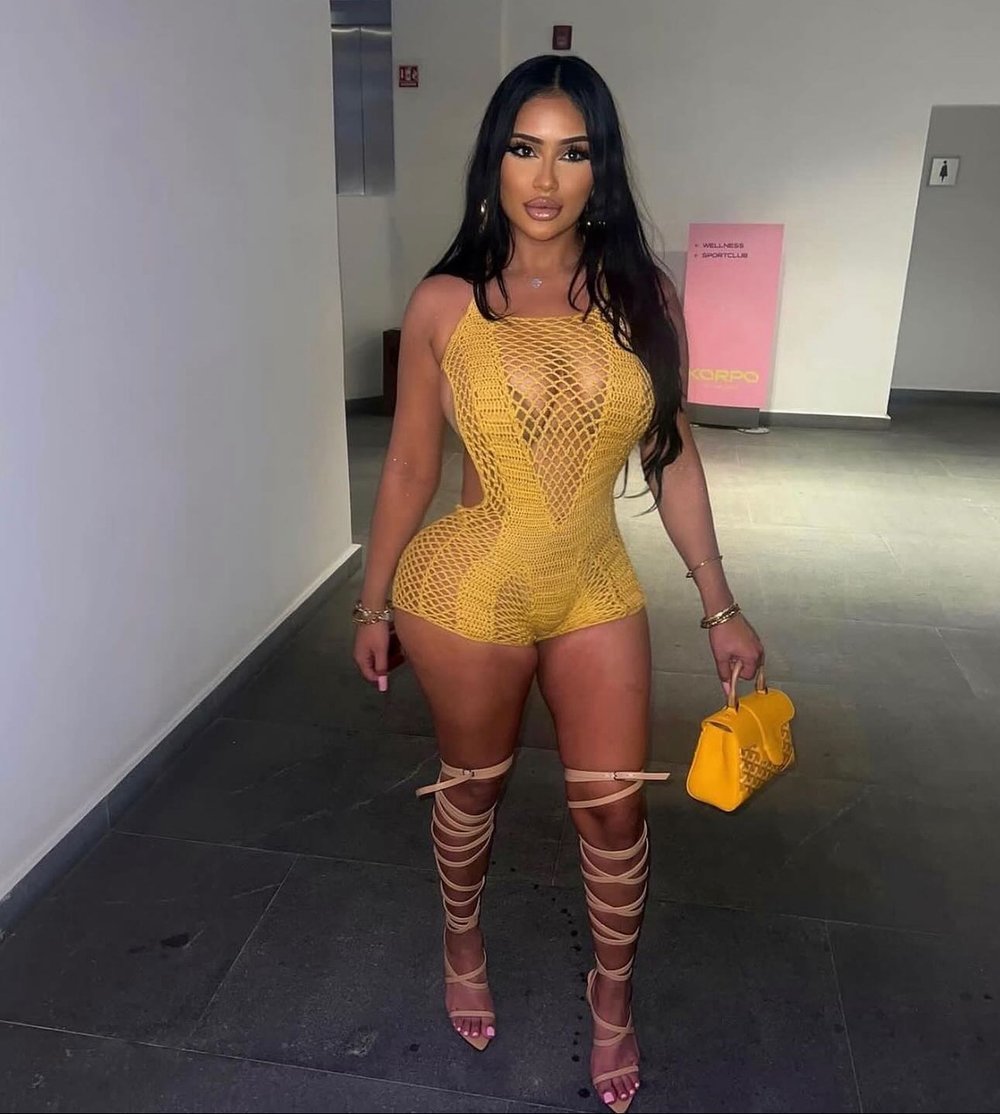 Jamrock Crochet Romper 