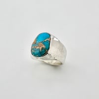 Image 4 of Kingman Turquoise with Copper Matrix - size 11.5