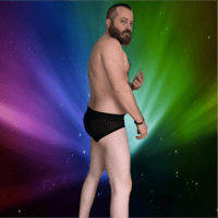 Image 1 of See-through Black Briefs