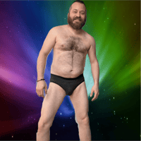 Image 2 of See-through Black Briefs