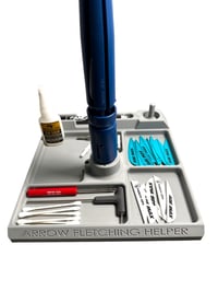 Image 3 of Arrow Fletching Helper for E-Z Fletch Pro Jig - Precision Fletching Made Easy