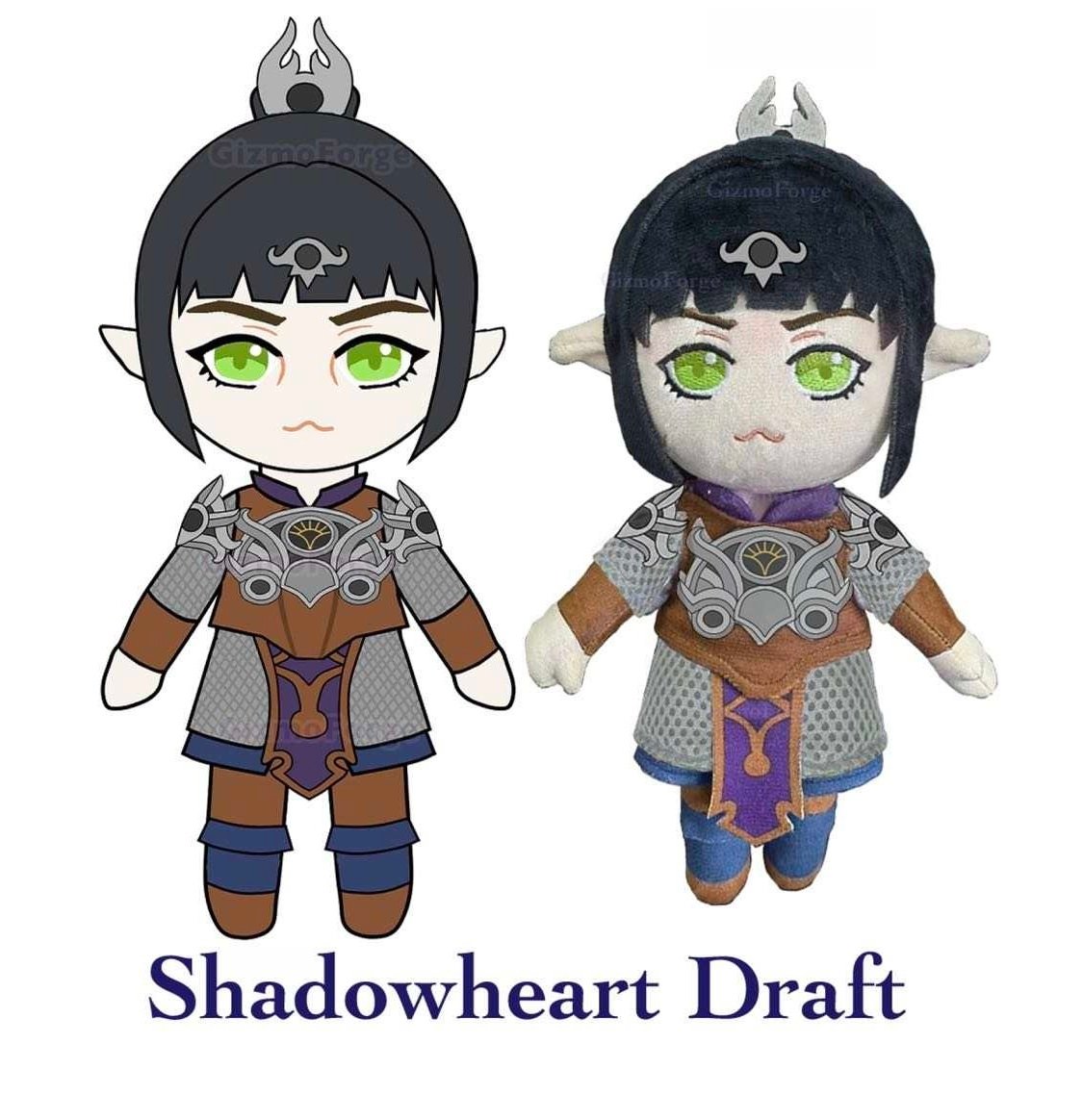 BG3 Plush PREORDER - Shadowheart Laezel Karlach Gale Tara Wyll Minthara ...